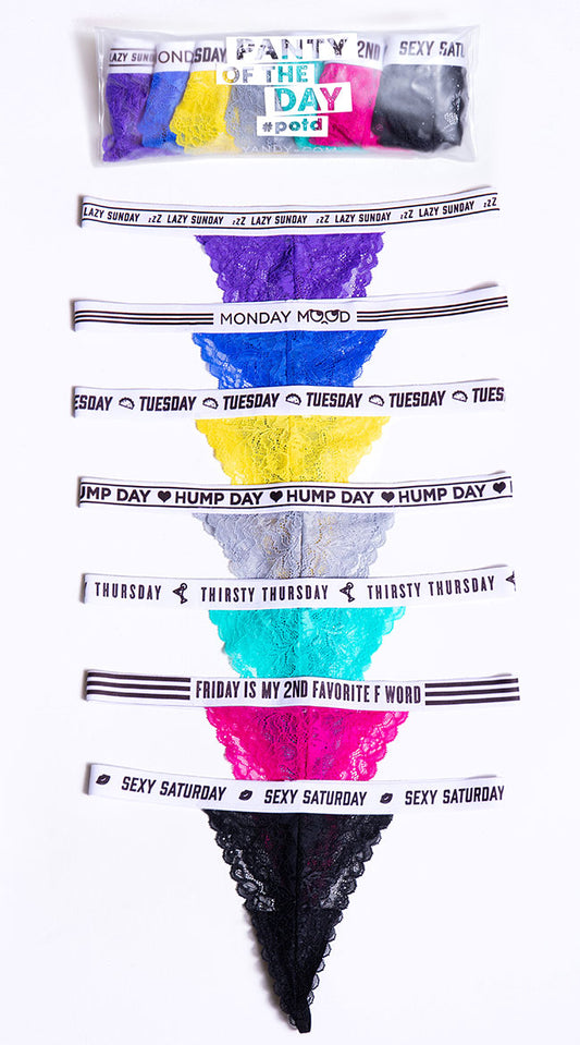  Yandy Days Of The Week Panty Pack