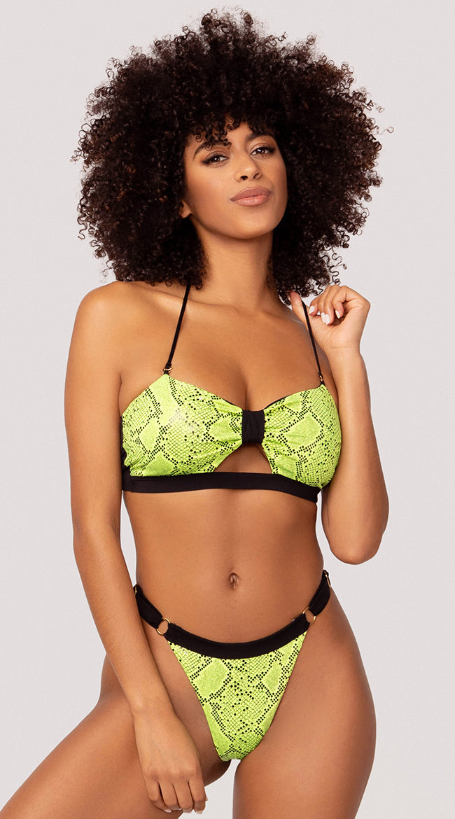  Yandy Snake Charmer Bandeau Top