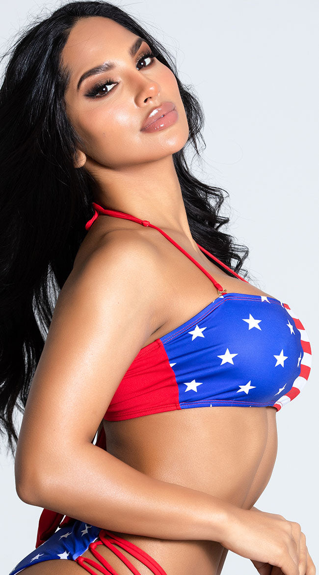  Yandy Pride Or Die Bandeau Top