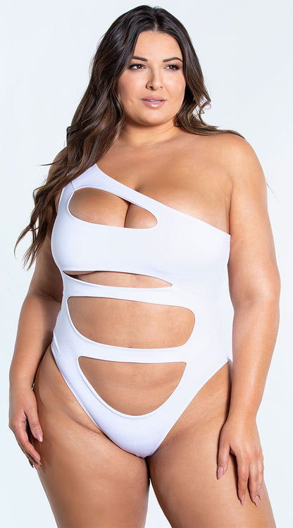  Yandy Plus Size Poolside Pleasure One Piece Swimsuit