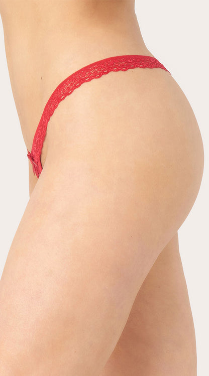  Yandy Criss-Cross Crotchless G-String