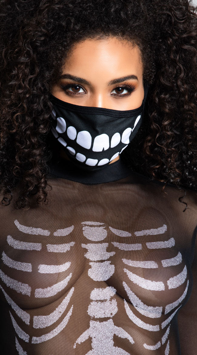  Yandy Grit Your Teeth Face Mask