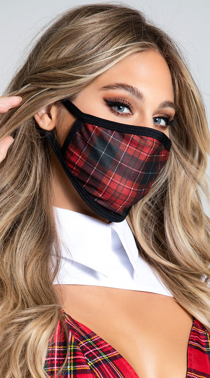  Yandy So Rad Plaid Face Mask