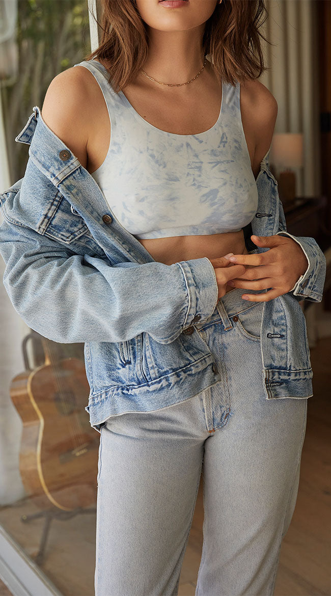  Yandy Priscilla Aqua Bralette