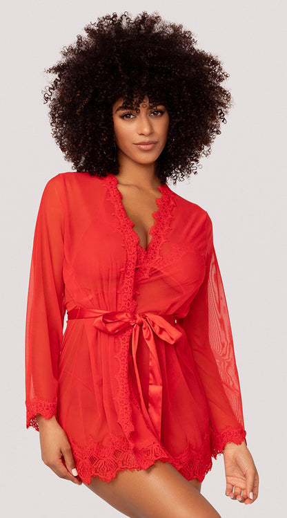  Yandy Simply Sexy Robe And Bra Set