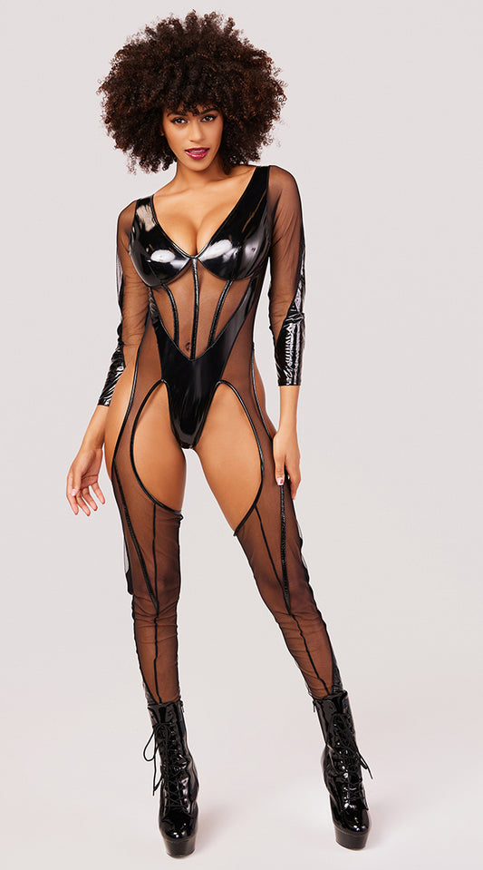  Yandy Vinyl Plaything Bodystocking