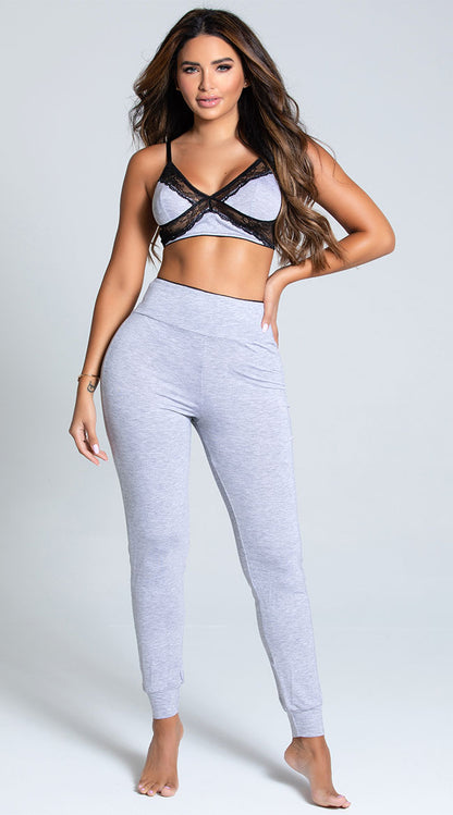  Yandy Why Knit Jogger Set
