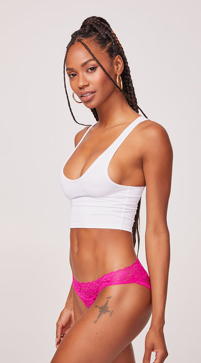  Yandy Full Back Lace Panty